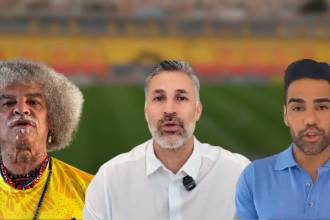 De izquierda a derechos los exjugadores: Carlos ‘Pibe’ Valderrama’, Mario Alberto Yepes y Radamel Falcao. FOTO: @MARIOAYEPES