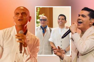 Los artistas se reencontraron nuevamente, pero esta vez no en los escenarios, sino en un momento más familiar. FOTO: @PETERMANJARRES, @SILVESTREDANGOND @PRIMICIACARIBE.CO IG