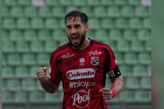 Francisco Fydriszewski anotó el único gol del partido en el minuto 42. FOTO: CORTESÍA DIM