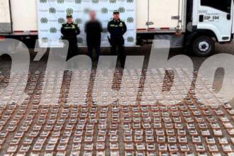 Las drogas estaban camufladas en el vehículo. FOTO: CORTESÍA