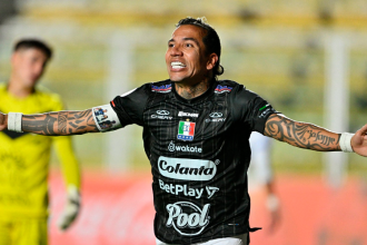 Dayro Moreno es el goleador de la Copa Sudamericana. /FOTO: X @Sudamericana