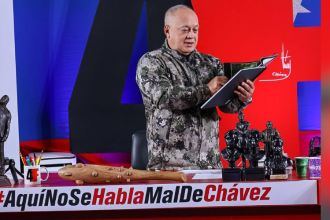 Diosdado Cabello, ministro del Interior en Venezuela. /FOTO: X @ConElMazoDando