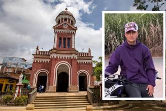 Él era Emmanuel Torres Sánchez, una de las víctimas mortales e hijo del exalcalde Juan Pablo Torres. FOTOS: ARCHIVO - EDWIN BUSTAMANTE Y X @GERMANBLANCOA