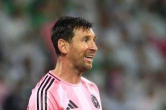 El argentino Lionel Messi, de 38 años, ya había visitado Medellín en el 2013, cuando también vino a un amistoso. FOTO: CAMILO SUÁREZ