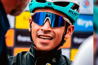 Santiago Buitrago ha sido el mejor colombiano en el Tour de Francia. /FOTO: INSTAGRAM @santiagobuitrago09