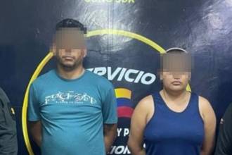 Fue detenida la pareja de esposos dueños del centro estético Beauty Láser en Bogotá. FOTO: SIP PORTUGUESA