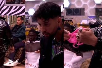 Dinámica de “Congelados” en La Casa de los Famosos. FOTO: Canalrcn