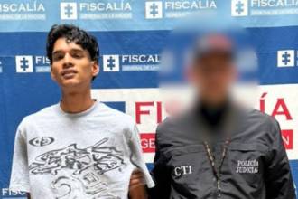 Él es Tomás Salazar Ruda, alias Tomacito o la Niña, presunto integrante de los Joaquinillos. FOTO: FISCALÍA