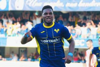 El futbolista colombiano Daniel Mosquera, quien milita en Hellas Verona de Italia. FOTO: IG DANIEL21MOSQUERA