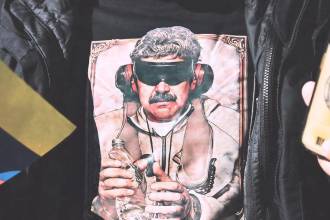 Nicolás Maduro junto a su esposa Cilia Flores fue capturado el pasado 3 de enero en la madrugada en su residencia en Caracas. FOTO: ARCHIVO Q’HUBO BOGOTÁ