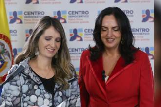 Paloma Valencia (izquierda) María Fernanda Cabal (Derecha). FOTO: COLPRENSA