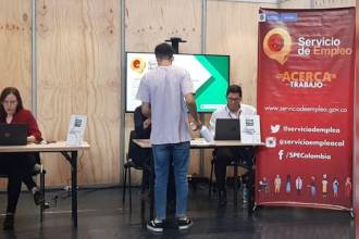 Si no tiene empleo y vive en Medellín, acérquese a esta feria para que se postule a las vacantes disponibles y encuentre trabajo. / FOTO: CORTESÍA SERVICIO PÚBLICO DE EMPLEO