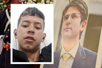 Las autoridades judicializaron a Jhorman David Mora Silva, alias ‘El Caleño’. / FOTO: COLPRENSA Y FISCALÍA GENERAL DE LA NACIÓN.