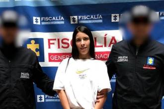 La mujer fue capturada luego de una investigación llevada a cabo por el CTI. /FOTO: CORTESÍA FISCALÍA