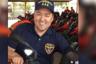 Misael Cadavid, jefe del Cuerpo de Bomberos de Itagüí. /FOTO: TOMADA DE INSTAGRAM @misaelcadavidj