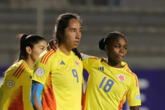 Mayra Ramírez (izq.) y Linda Caicedo. / FOTO: CONMEBOL
