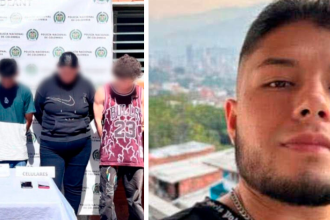 El cuerpo de Daniel Alberto (der) fue entregado en Medicina Legal de La Ceja. / FOTOS: CORTESÍA