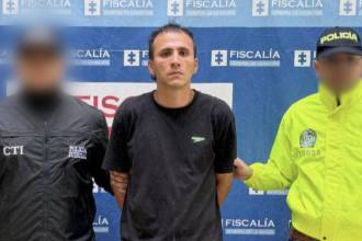 Luis Fernando Correa Vergara, presunto responsabile de un crimen en una estación de Policía. FOTO: FISCALÍA