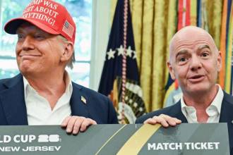 El gobierno de Estados unidos lanzó el famoso Fifa Pass. FOTO: AFP - ANDREW CABALLERO - REYNOLDS