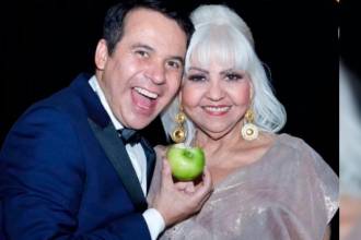 Polilla junto a su esposa La Gorda Fabiola. /FOTO: INSTAGRAM @polilla_feliz