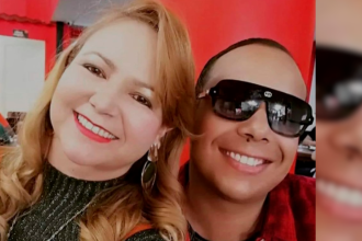 Miguel Ángel Díaz, el hijo de Diomedes, junto a su madre Yolanda Rincón. /FOTO: INSTAGRAM @yolarincon