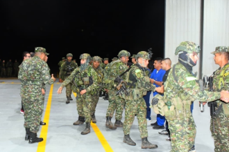 Liberación de soldados secuestrados en Guaviare. / FOTO: EJÉRCITO NACIONAL