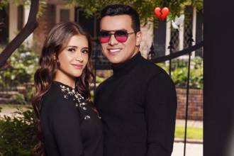 Sonia Restrepo junto a su esposo Yeison. FOTO: INSTAGRAM @sonia_rpo