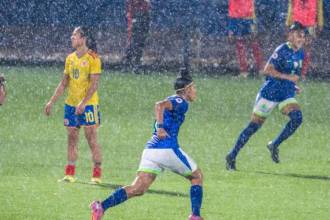 Colombia vs. Brasil Sudamericano Sub-20 Femenino 2026. FOTO: TOMADA DE X @WINSPORTSTV