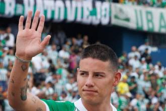 Todavía no hay fecha confirmada para el debut de James Rodríguez. FOTO: CAMILO SUÁREZ