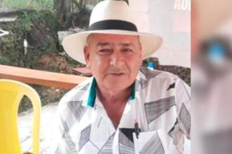 Comerciante víctima de homicidio en Támesis. /FOTO: D.R.A