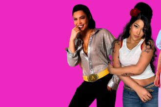 Ana del Castillo, Fariana y Karol G, tres de las cantantes colombianas que se disfrazaron. /FOTOS: INSTAGRAM