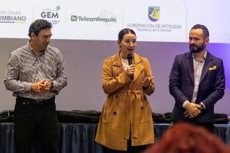 Los voceros de las entidades aliadas, entre las que figura El Colombiano, también disfrutaron el espacio. FOTO: CAMILO SUÁREZ