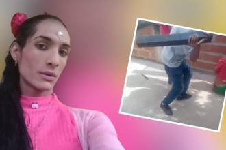 Sara Millerey, mujer trans asesinada en Bello. FOTO: REDES SOCIALES Y @NOTICENTRO_1