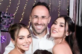 David Ospina y su familia. /FOTO: IG @d_ospina1