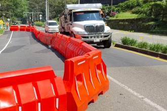 Así se encuentra el sector tras el cierre preventivo. FOTO: MAURICIO ANDRÉS PALACIO