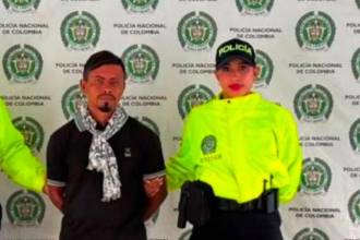 Leonel Darío fue capturado en el municipio de Planetarica, Córdoba. FOTO: CORTESÍA FISCALÍA GENERAL DE LA NACIÓN