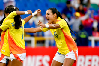 La Selección Colombia venció 0-1 a Chile en el Suramericano Femenino Sub-17. /FOTO: X @FCFSeleccionCol