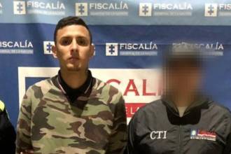 Él es Yeferson Eduardo Rodríguez Fernández, alias Duende. FOTO: CORTESÍA FISCALÍA