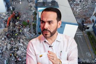 El presidente Abelardo de la Espriella contó cómo será la construcción. FOTOS: MANUEL SALDARRIAGA Y CAPTURA DE VIDEO