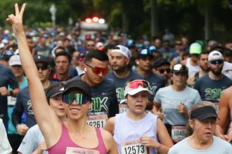Maratón Medellín 2025. FOTO: MANUEL SALDARRIAGA QUINTERO