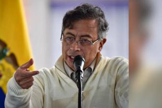 El Presidente pidió tranquilidad mientras se lleva a cabo el escrutinio electoral. FOTO: COLPRENSA