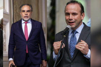 Federico Gutiérrez, Armando Benedetti y Alejandro Éder. /FOTOS: COLPRENSA