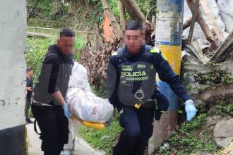 Homicidio en San Cristóbal 8 de enero 2026. FOTO: CORTESÍA ANDRÉS GARCÍA