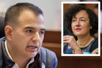 Andrés Tobón declarará contra Isabel Zuleta (detalle) por el ‘Tarimazo’. / FOTOs: REDES SOCIALES CONCEJO DE MEDELLÍN