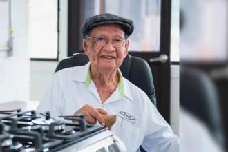 José María Acevedo, fundador de Haceb, falleció a los 106 años de edad. /FOTO: HACEB 