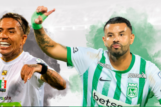 Dylan Borrero de América (izq.), Dayro Moreno de Once Caldas (centro) y Edwin Cardona de Nacional (der.), son las grandes figuras. /FOTOS: AMÉRICA, CAMILO SUÁREZ Y ARCHIVO 