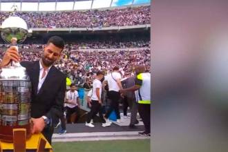 El tenista serbio fue uno de los invitados para la gran final. /FOTO: CAPTURA DE PANTALLA