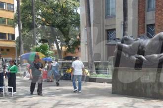 En este lugar fue encontrado el morral. FOTO: GUILLERMO OSPINA