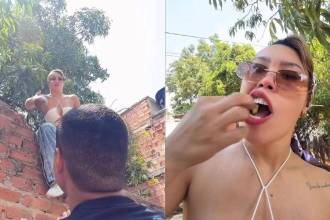 El divertido momento vivido por Ana del Castillo fue compartido en redes sociales. FOTO: @VALLENATOMUNDOOO