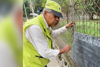 Hasta sus últimos días asistió a la UdeA para vender sus periódicos. /FOTO: JAIDER ESCOBAR